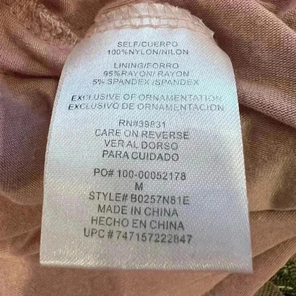 Democracy fairycore Floral 3/4 Sleeve whimsy Embroidered Sheer Shirt floral - Picture 7 of 14